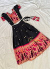 Ajd 8145 Fancy Haki & Zari Weaving Work Lehenga And Blouse Wholesale Clothing Distributors In India